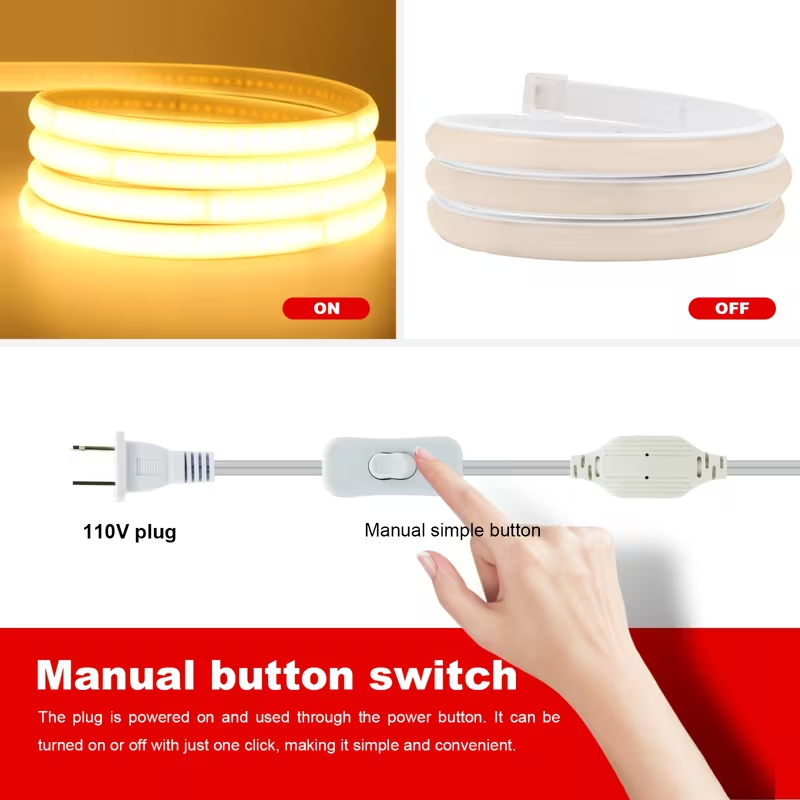 Helder Cob Led Striplicht met  - Outdoor Power Strip Weatherproof recensie en prijs