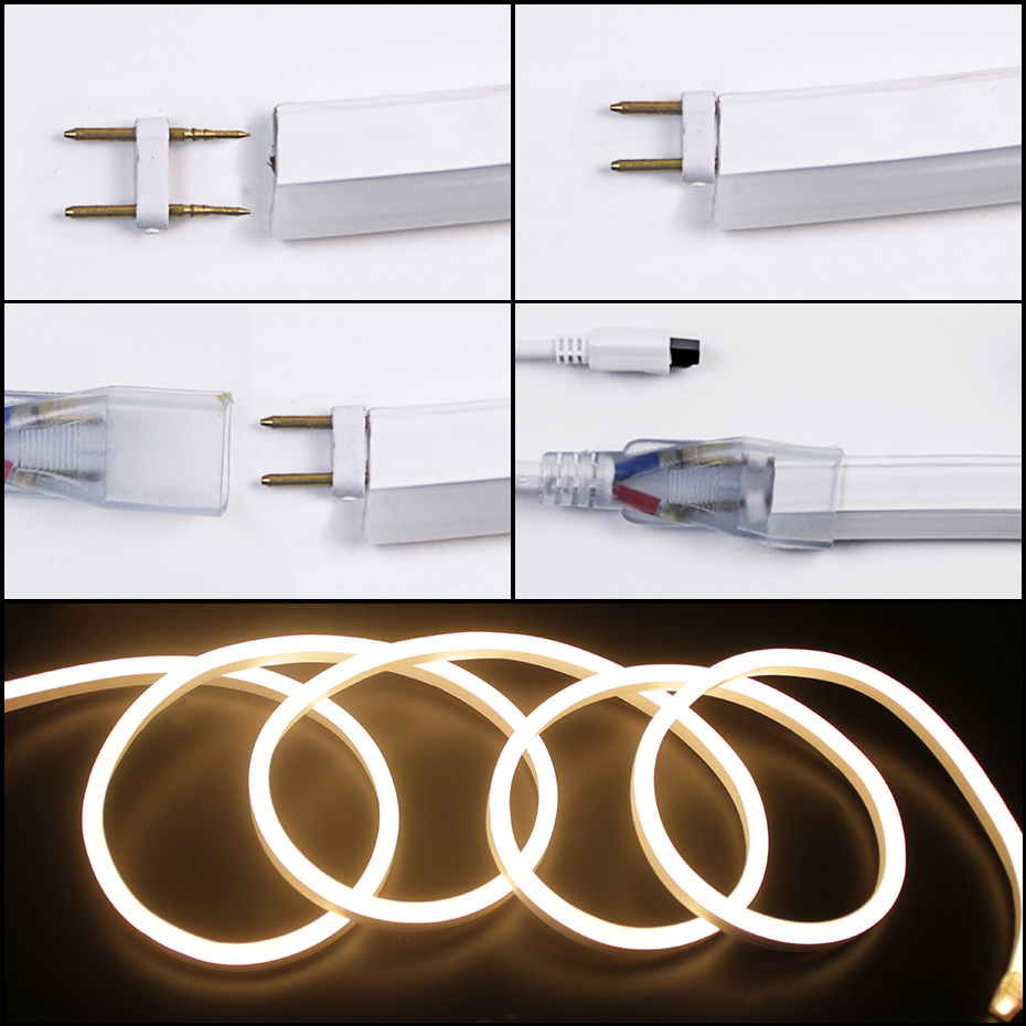 LED-neonstrip 220 V 2835 120 L - Outdoor Power Strip Weatherproof recensie en prijs